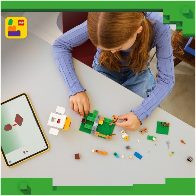 Конструктор LEGO® Minecraft 21585 куриная ферма