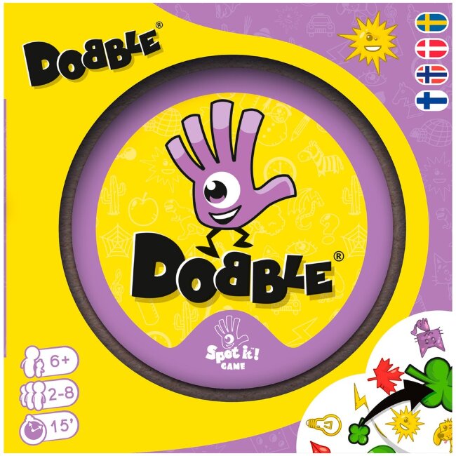 Настольная игра Dobble для всей семьи Настольная игра Dobble для всей семьи