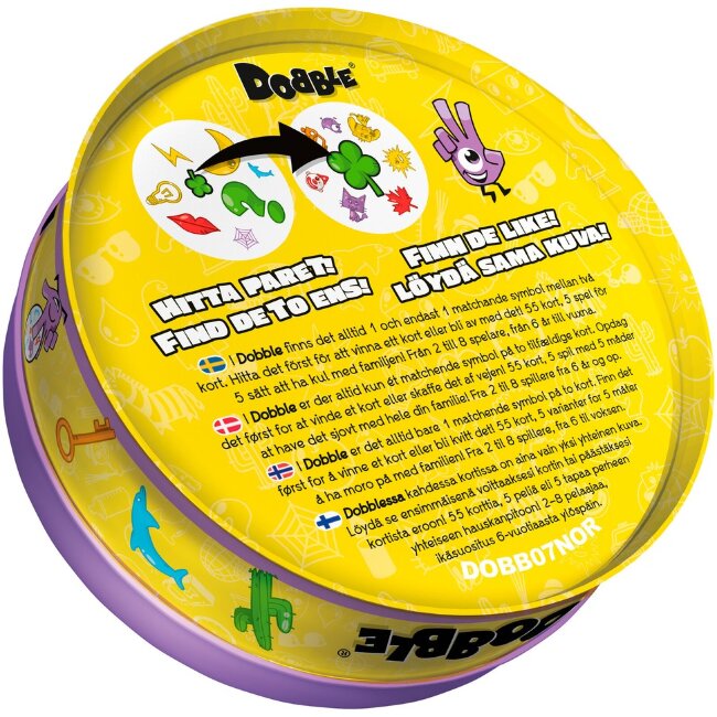 Настольная игра Dobble для всей семьи Настольная игра Dobble для всей семьи