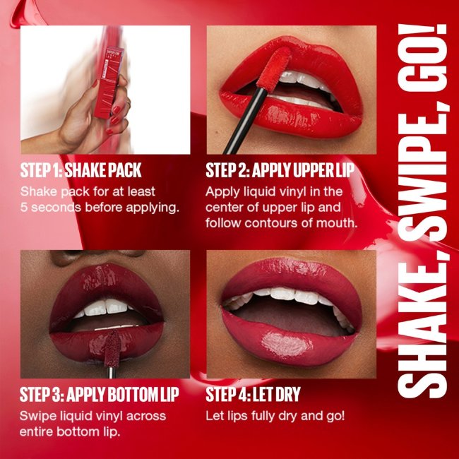 Жидкая губная помада Maybelline New York Superstay Vinyl Ink 15 Peachy 4,2 мл