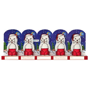 Шоколадные фигурки Favorina (Полярные медведи) 100 гр