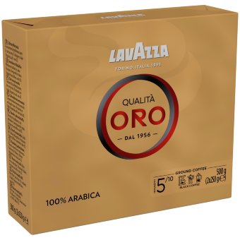 Кофе молотый Lavazza Qualita Oro 2 шт х 250 гр