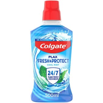 Ополаскиватель для полости рта Colgate Plax Cool Mint освежающий 500мл Ополаскиватель для полости рта Colgate Plax Cool Mint освежающий 500мл