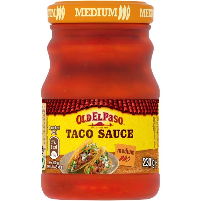 Средний соус для тако Old El Paso 230 гр