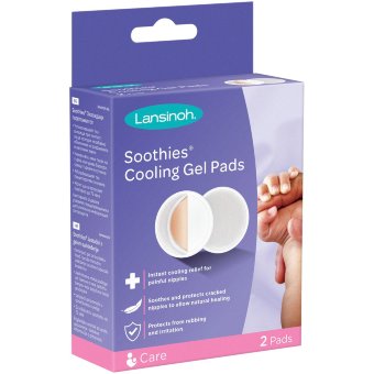 Охлаждающие гелевые накладки Lansinoh Soothies (уп 2 шт)