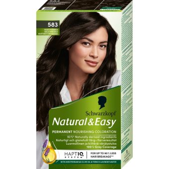Краска для волос Schwarzkopf Natural & Easy 583 морозный темно-коричневый Краска для волос Schwarzkopf Natural & Easy 583 морозный темно-коричневый