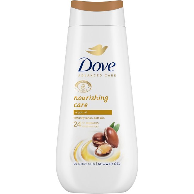 Dove Advanced Care Питательное мыло для душа 24 часа Обновление микроувлажнение 225 мл