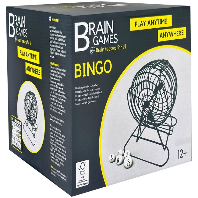 Настольная игра Brain Games - бинго-машина Настольная игра Brain Games - бинго-машина