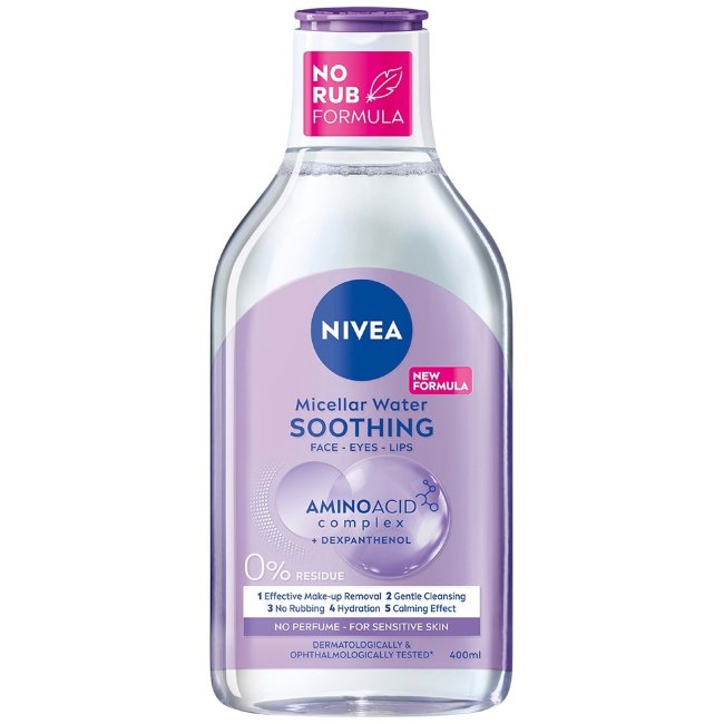 Мицеллярная вода NIVEA успокаивающая 400 мл