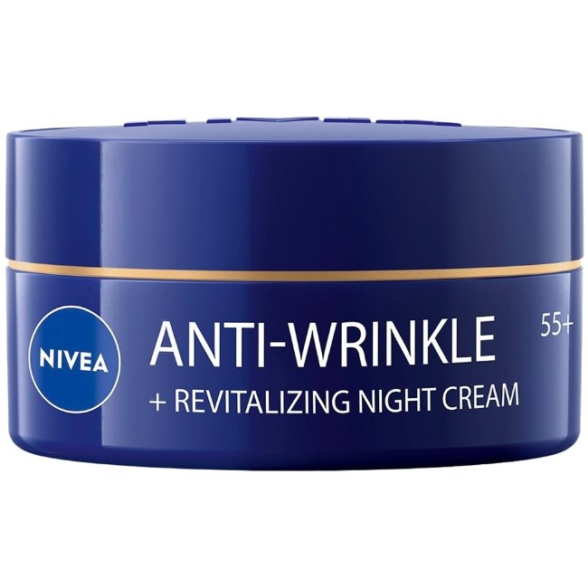 Ночной крем для лица NIVEA Anti-Wrinkle Revitalizing 55+ 50 мл