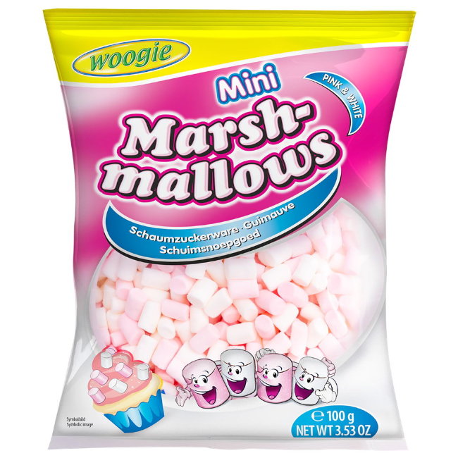 Зефир Marshmallows Woogie "pink & white" 100 гр