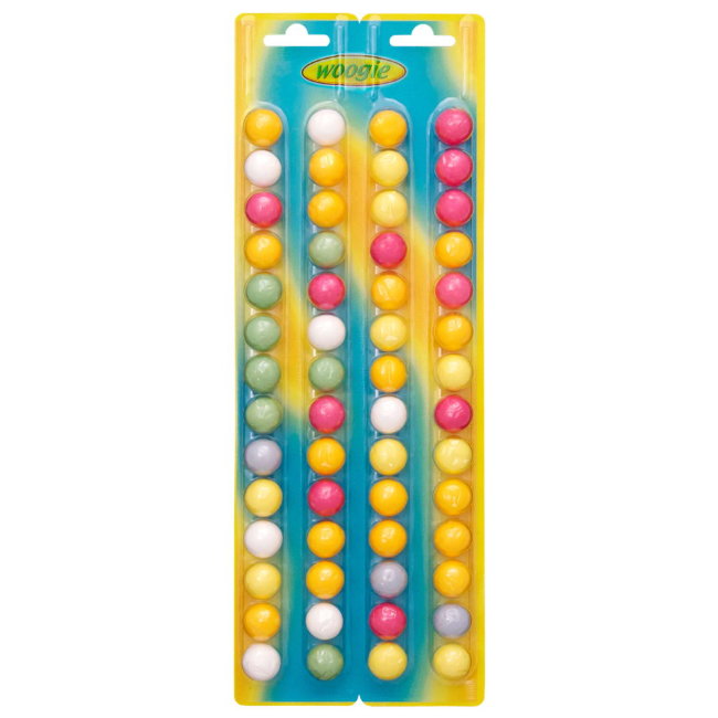 Жевательная резинка (шарики) woogie 56 шт 140 гр