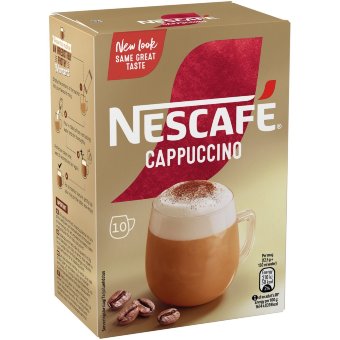 Кофейный напиток Nescafe 10 шт Cappuccino