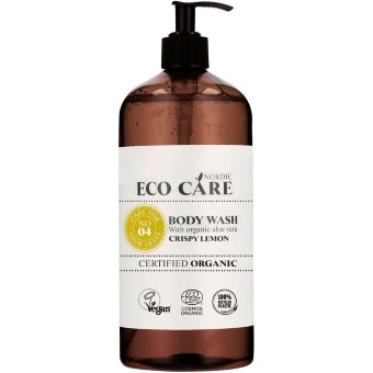 Органический гель для душа Eco Care Nordic Crispy Lemon 1000 мл