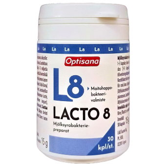 Лактобактерии (капсулы) OPTISANA LACTO 8, 30 капс (цена по акции)