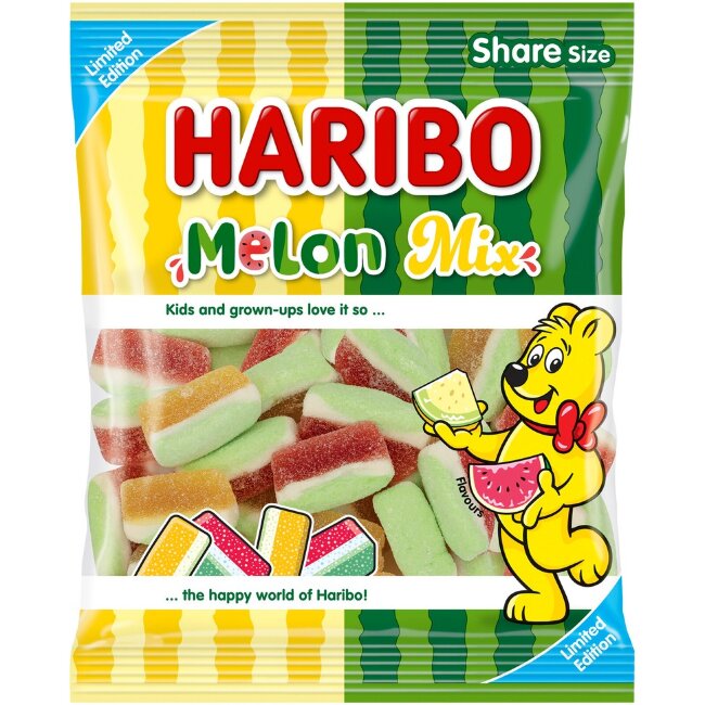 Мармелад HARIBO Melon Mix 160 гр Мармелад HARIBO Melon Mix 160 гр