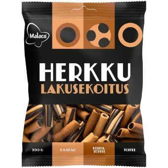 Микс лакричных сладостей Malaco Herkku Lakusekoitus 200 гр
