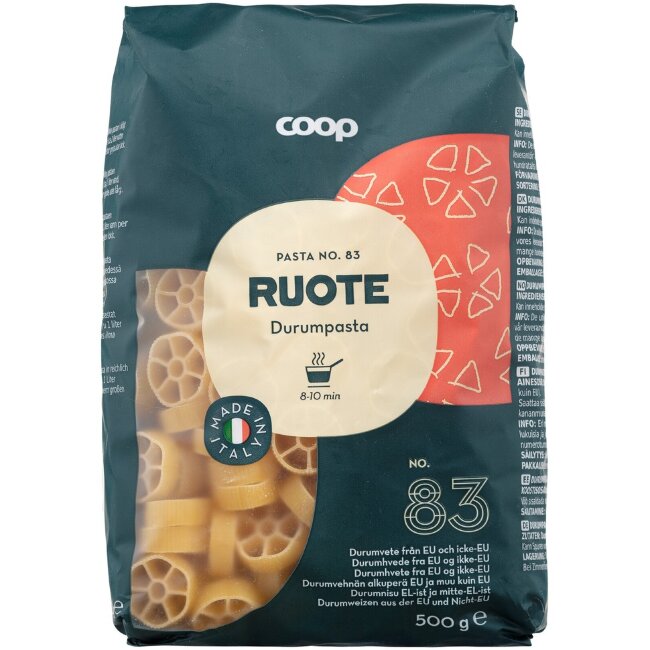 Макароны Ruote Coop 500 гр