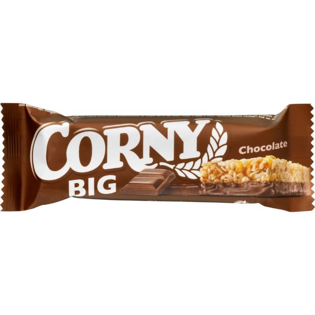 Большой снек-батончик Corny Big с шоколадом 50 гр