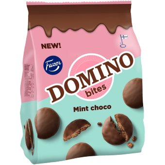 Печенье Domino Bites Mint 185 гр