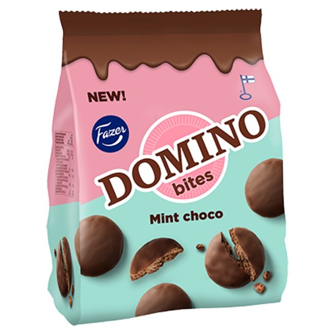 Печенье Domino Bites Mint 185 гр