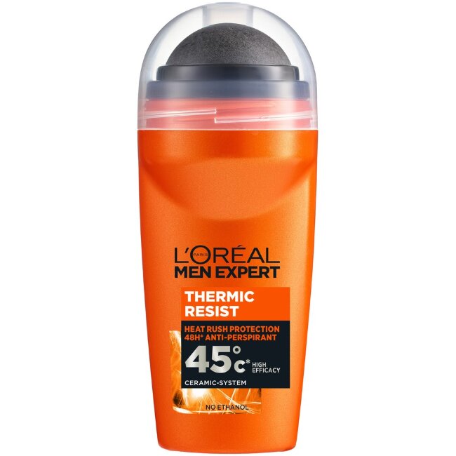 Антиперспирант шариковый L'Oréal Paris Men Expert Thermic Resist 100 мл Антиперспирант шариковый L'Oréal Paris Men Expert Thermic Resist 100 мл