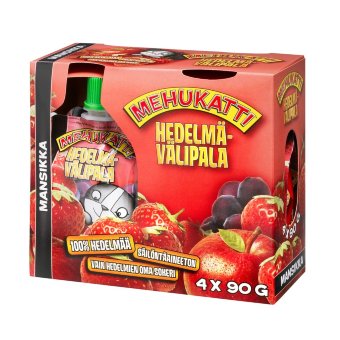 Фруктовое пюре Mehukatti (клубника) 360 гр