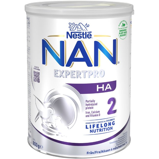 Сухая молочная смесь Nestlé NAN HA 2 800 гр