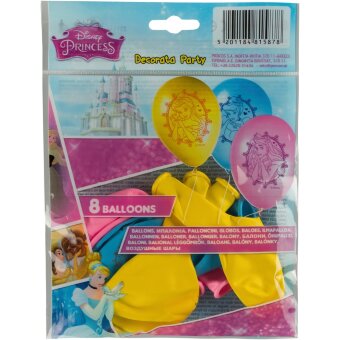 Воздушные шары Disney Princess 8 шт