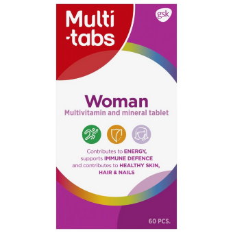 Мультивитаминный-минеральный комплекс для женщин Woman 60 табл Multi-Tabs Мультивитаминный-минеральный комплекс для женщин Woman 60 табл Multi-Tabs