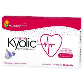 Препарат с чесноком Kyolic 25 таблеток Bertils