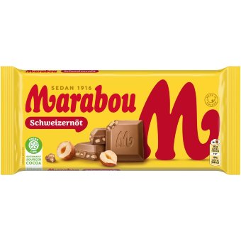 Шоколад Marabou (измельченный фундук) 200 гр
