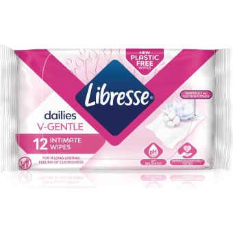 Влажные салфетки для интимной гигиены Libresse 12 шт/уп