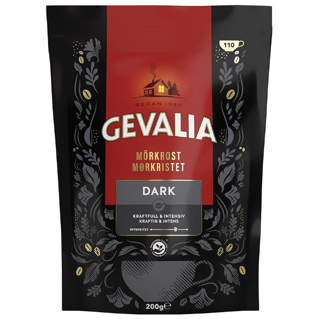 Кофе растворимый Gevalia Dark  200 гр