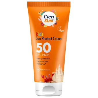 Детский солнцезащитный крем для загара Cien ( SPF 50 + ) 100 мл