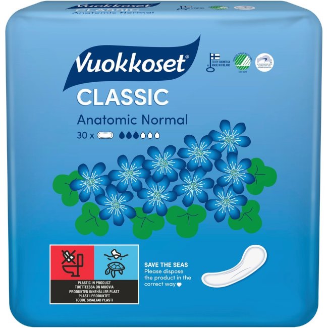 Прокладки Vuorroset Classic 30 шт