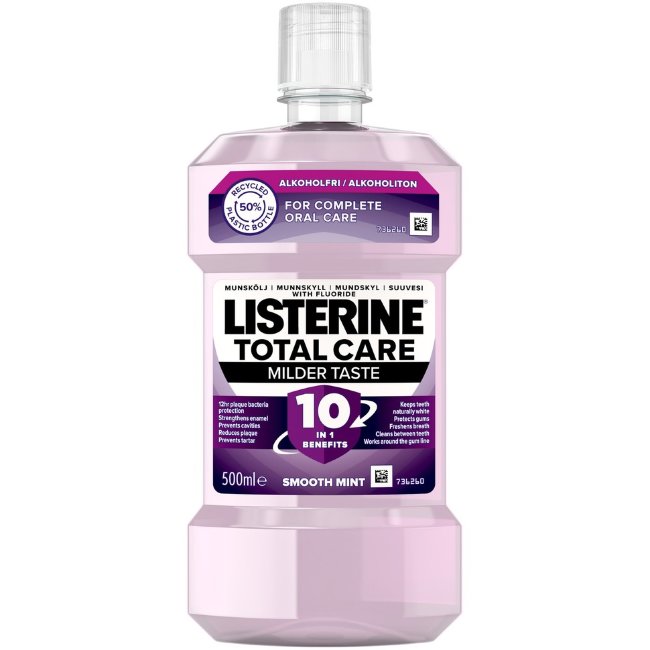 Ополаскиватель для полости рта Listerine Total Care Zero 500мл