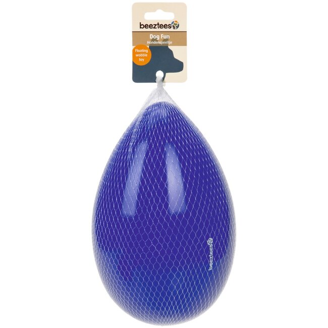 Игрушка для собак Beeztees Funny Egg 25 см синяя Игрушка для собак Beeztees Funny Egg 25 см синяя