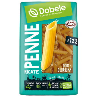 Паста Dobele Penne Rigate 500 гр