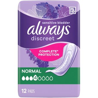 Прокладки для недержания Always Discreet Normal 12 шт