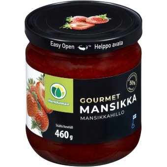 Клубничный джем Herkkumaa 460 гр