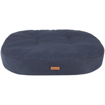 Овальная лежанка для собак amiplay черная M 61x52x9 см