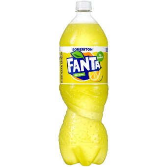 Безалкогольный напиток Fanta Sitruuna Zero в пластиковой бутылке 1,5 л