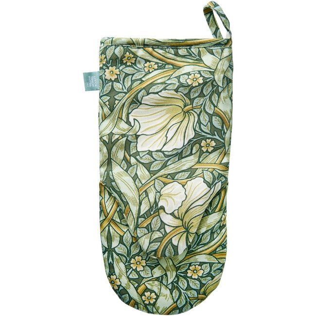 Кухонная рукавица William Morris Pimpernel зелёная 15x30 см Кухонная рукавица William Morris Pimpernel зелёная 15x30 см