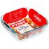 Стеклянная жаропрочная форма Pyrex для фритюрницы 1 л