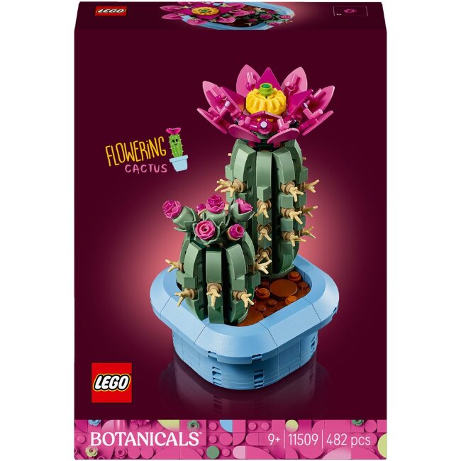 Набор для строительства LEGO® Botanicals Цветущий кактус 11509 Набор для строительства LEGO® Botanicals Цветущий кактус 11509