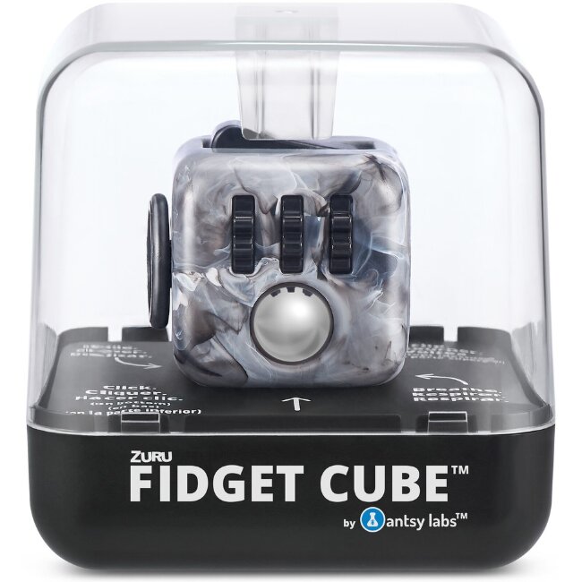 Антистрессовый кубик Fidget Marble Cube, разные варианты