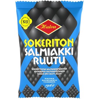 Лакричные конфеты без сахара Halva Sokeriton 95 гр Лакричные конфеты без сахара Halva Sokeriton 95 гр