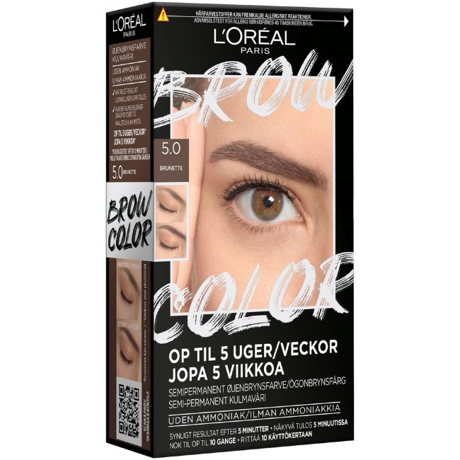 Набор для окрашивания бровей L'Oréal Paris Brow Color Kit 5.0 шатен 30 мл