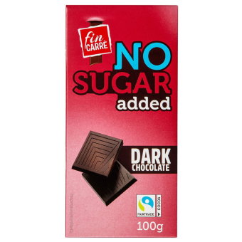 Темный шоколад без сахара Fin Carre 100 гр